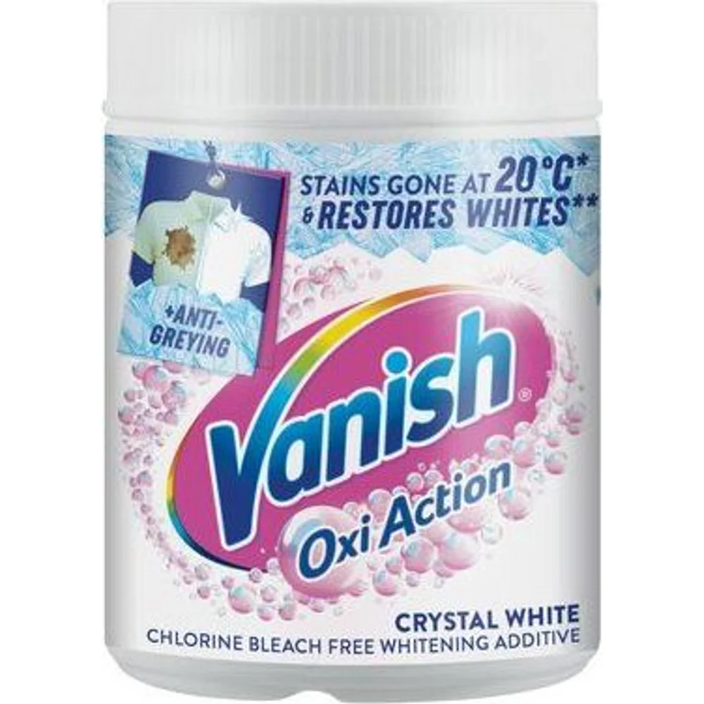 Vanish prašak za odstranjivanje mrlja oxi action White 970g